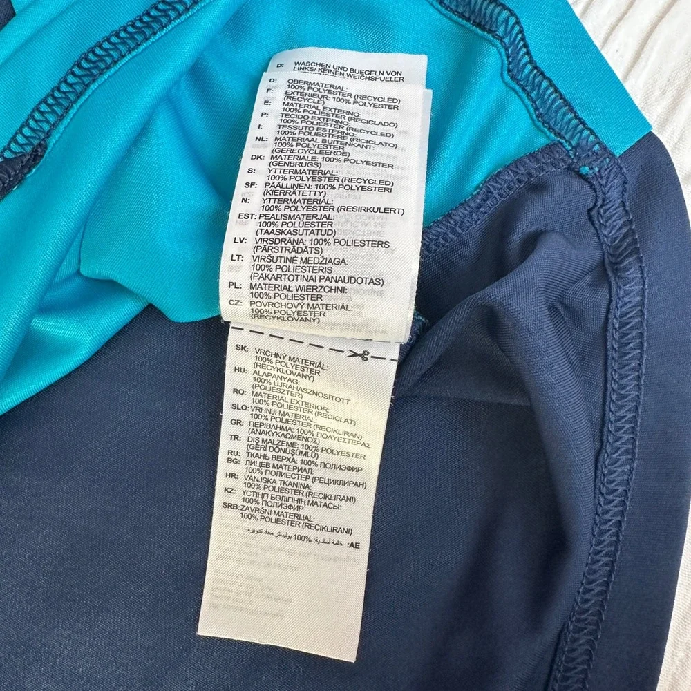 Adidas Padded Goalkeeper Jersey Long Sleeve Aeroready Soccer Shirt Blue Medium‎